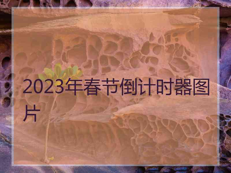 2023年春节倒计时器图片