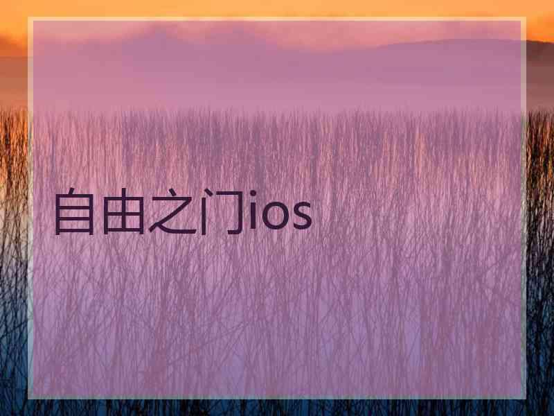 自由之门ios