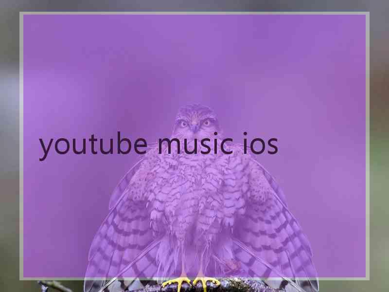 youtube music ios