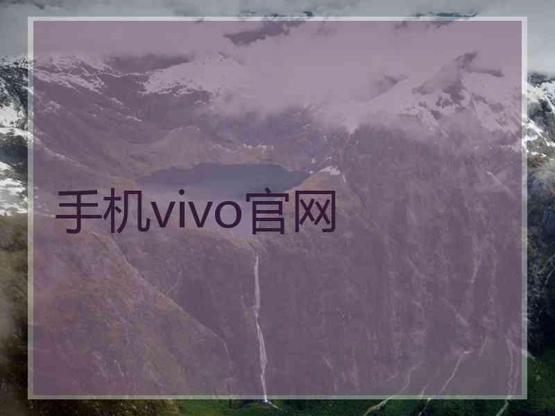 手机vivo官网