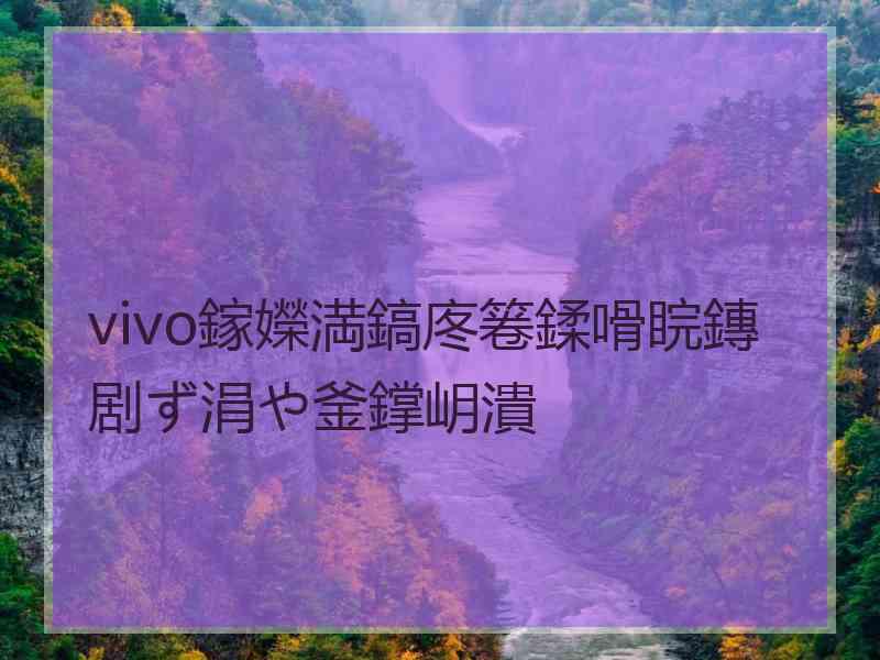 vivo鎵嬫満鎬庝箞鍒嗗睆鏄剧ず涓や釜鐣岄潰