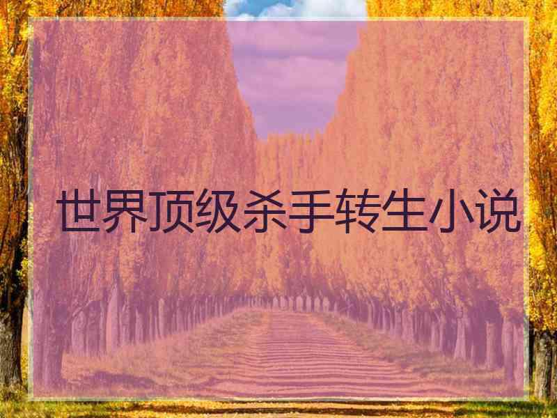 世界顶级杀手转生小说