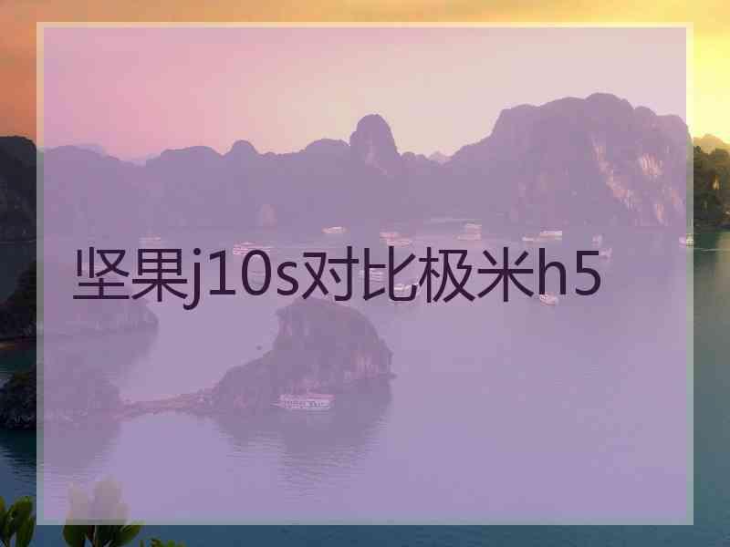 坚果j10s对比极米h5