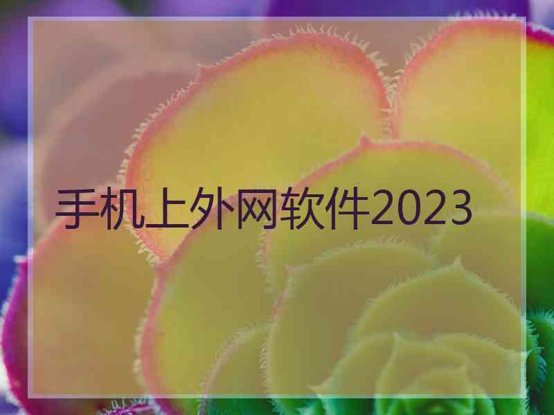 手机上外网软件2023