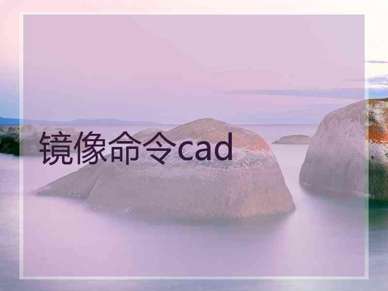 镜像命令cad