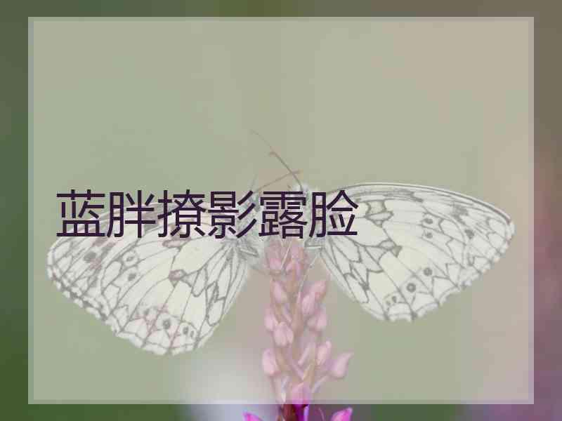 蓝胖撩影露脸