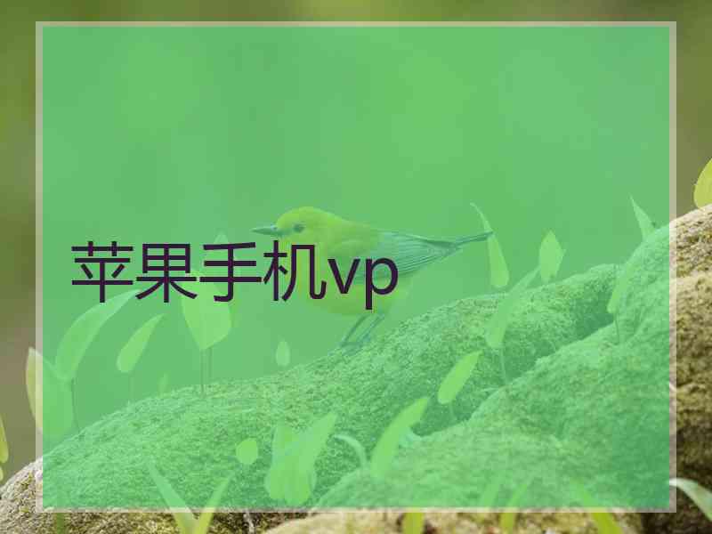 苹果手机vp