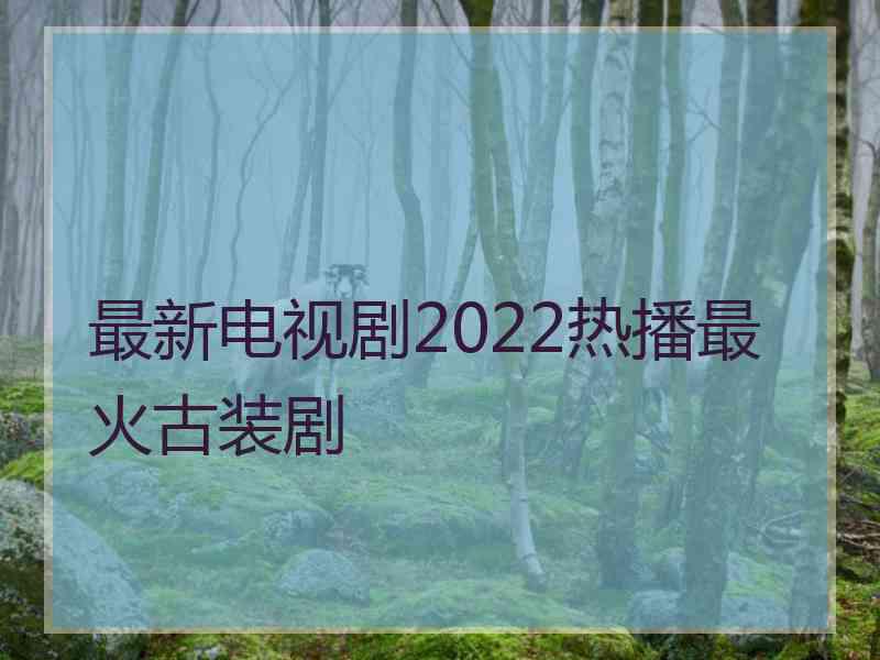 最新电视剧2022热播最火古装剧