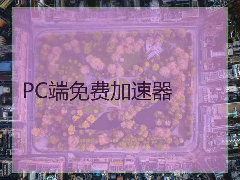 PC端免费加速器