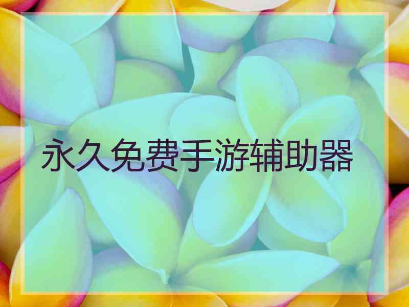 永久免费手游辅助器