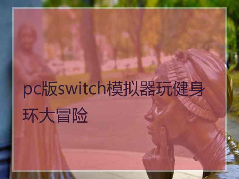 pc版switch模拟器玩健身环大冒险