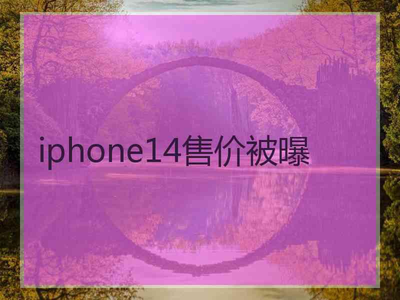 iphone14售价被曝