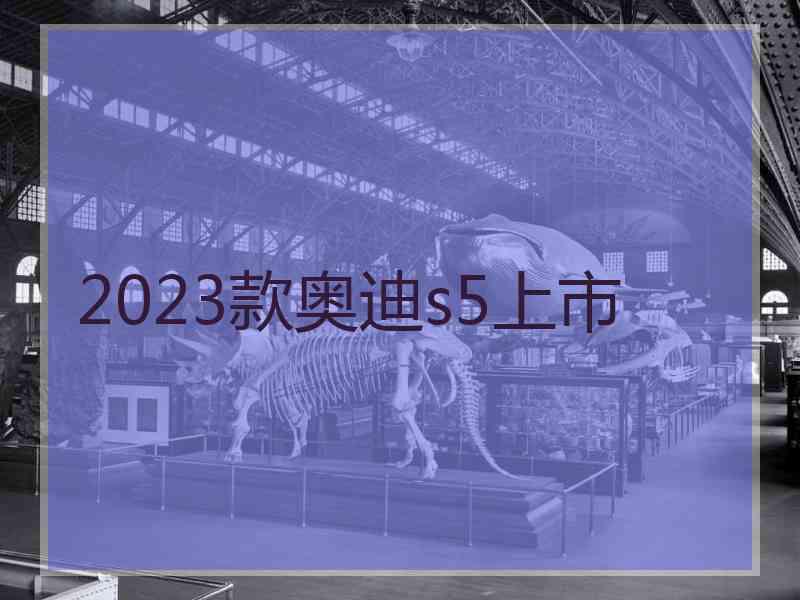 2023款奥迪s5上市