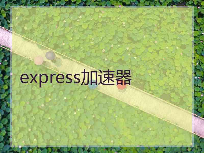 express加速器