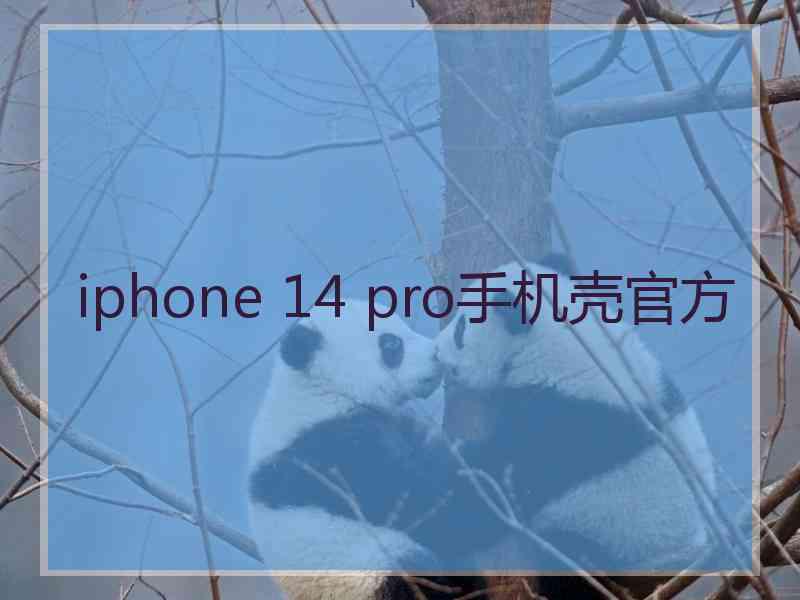 iphone 14 pro手机壳官方