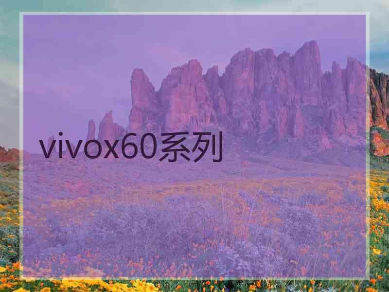 vivox60系列