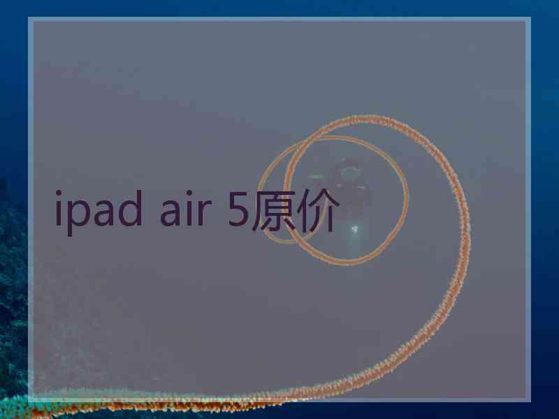 ipad air 5原价