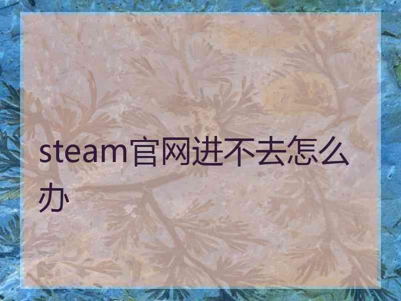 steam官网进不去怎么办