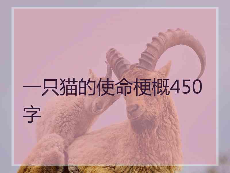 一只猫的使命梗概450字