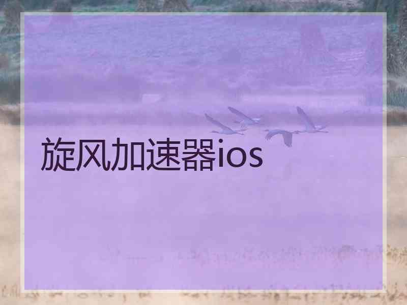 旋风加速器ios