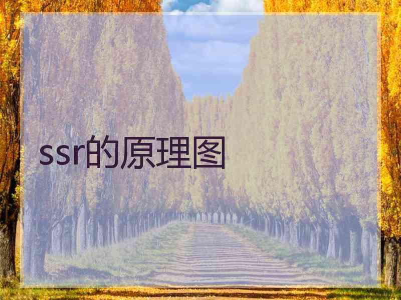 ssr的原理图