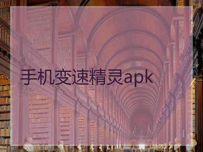 手机变速精灵apk