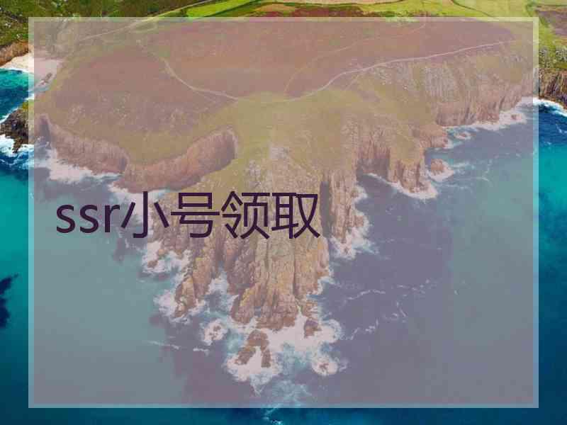 ssr小号领取