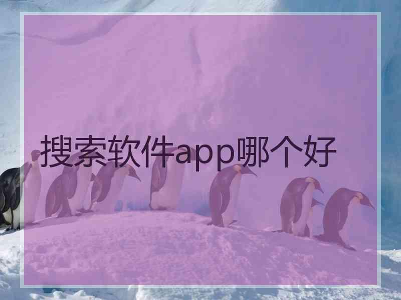 搜索软件app哪个好