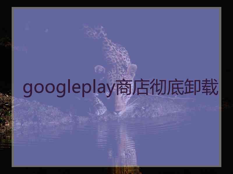 googleplay商店彻底卸载