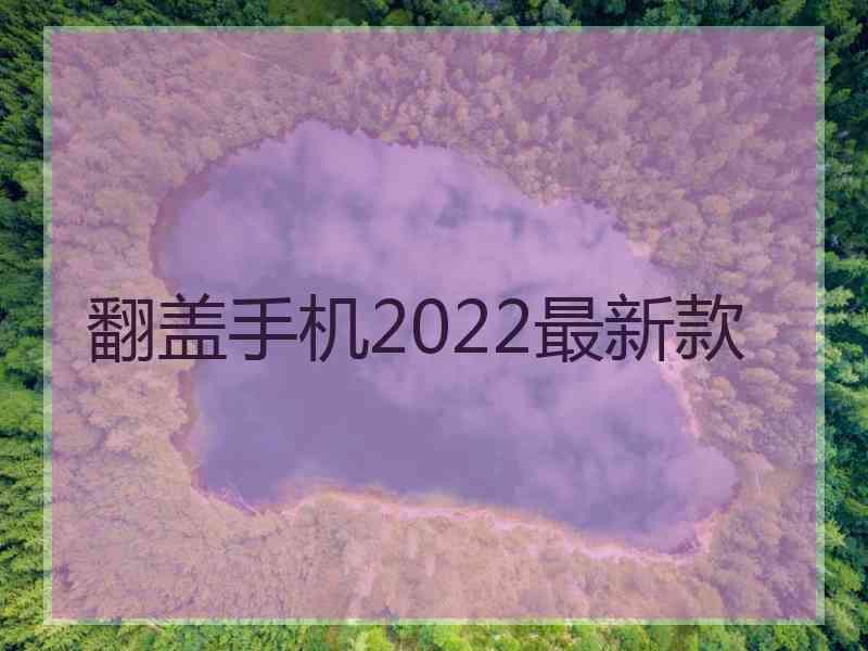 翻盖手机2022最新款