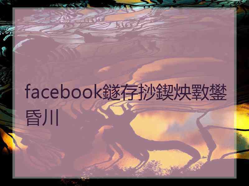 facebook鐩存挱鍥炴斁鐢昏川