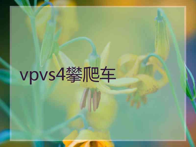 vpvs4攀爬车