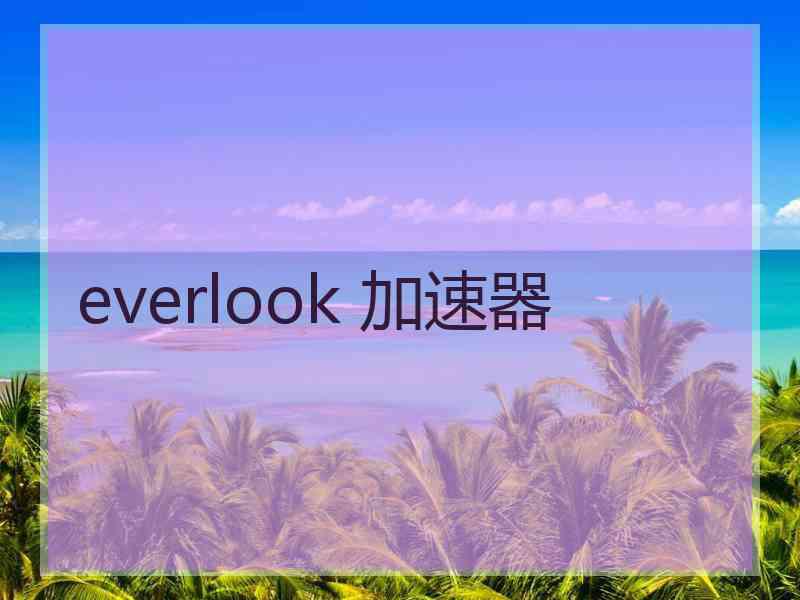 everlook 加速器