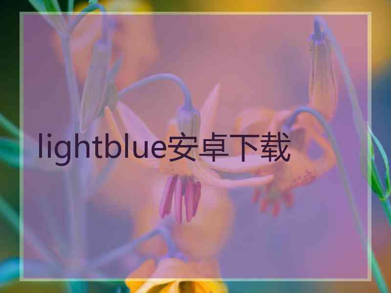 lightblue安卓下载