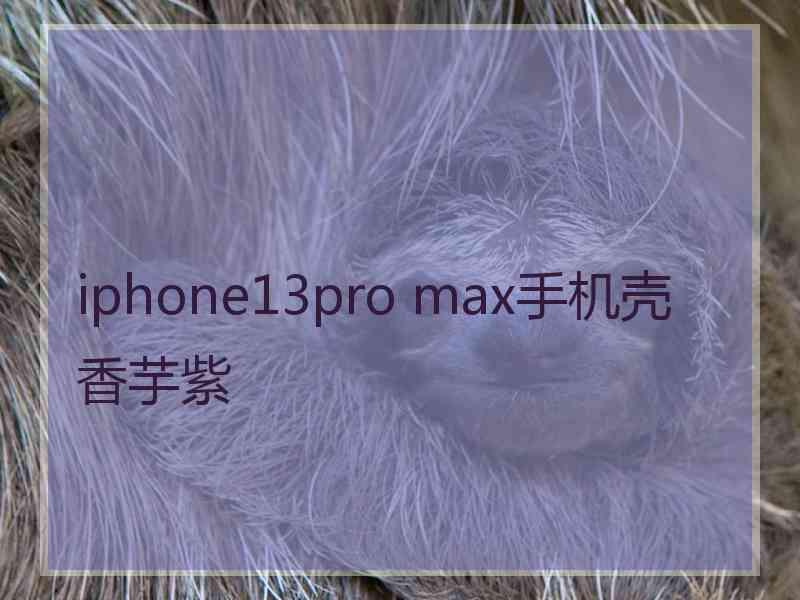 iphone13pro max手机壳香芋紫