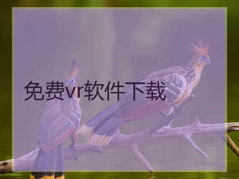 免费vr软件下载