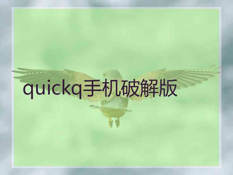 quickq手机破解版