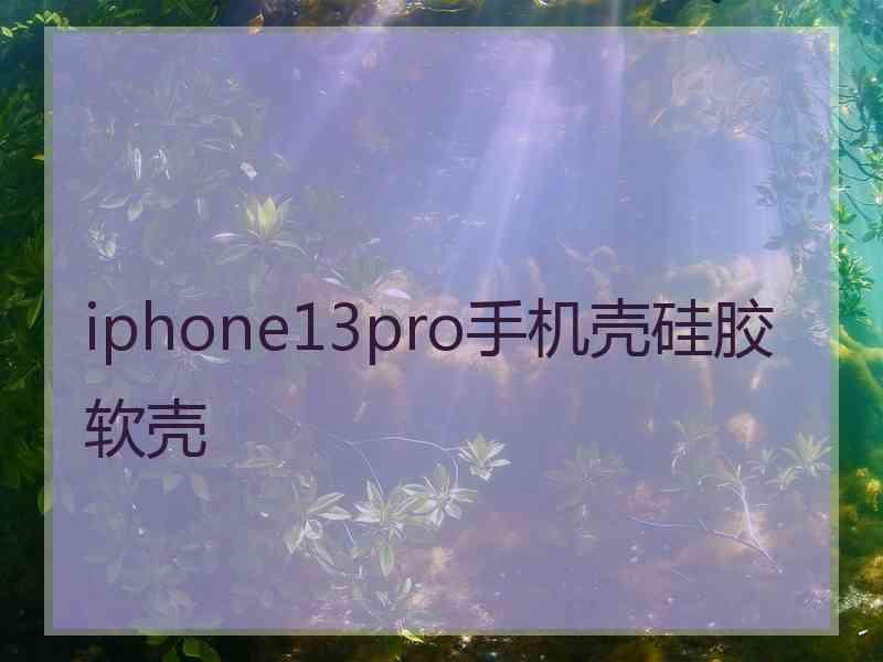 iphone13pro手机壳硅胶软壳