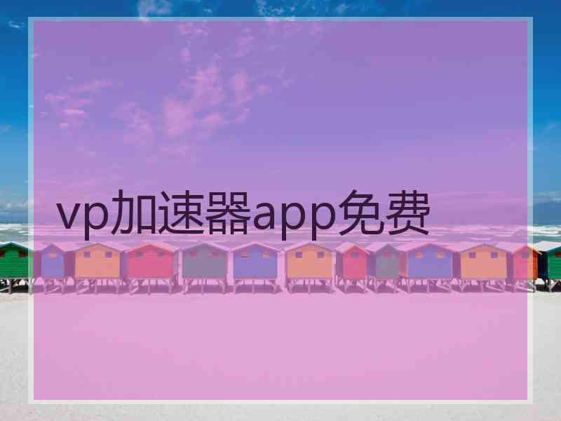 vp加速器app免费