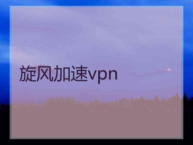 旋风加速vpn