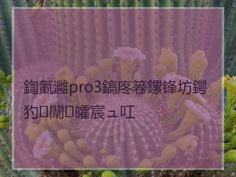 鍧氭灉pro3鎬庝箞鏍锋坊鍔犳闈㈠皬宸ュ叿