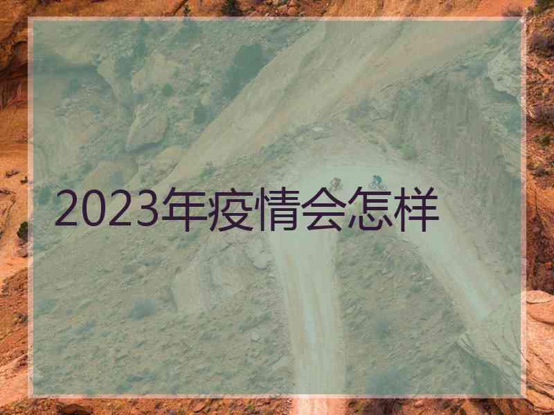 2023年疫情会怎样