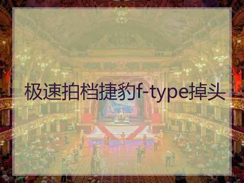 极速拍档捷豹f-type掉头