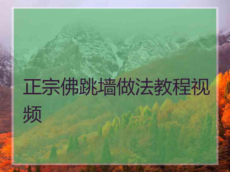 正宗佛跳墙做法教程视频