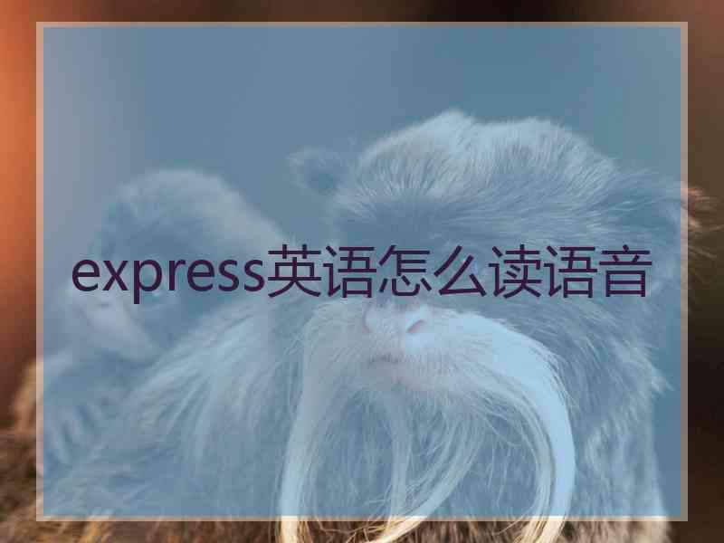 express英语怎么读语音