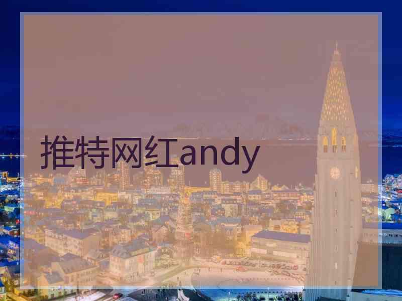 推特网红andy