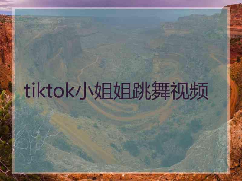 tiktok小姐姐跳舞视频