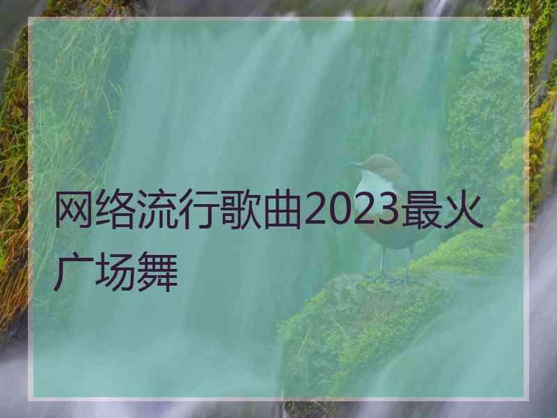 网络流行歌曲2023最火广场舞