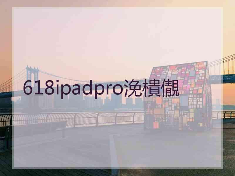 618ipadpro浼樻儬