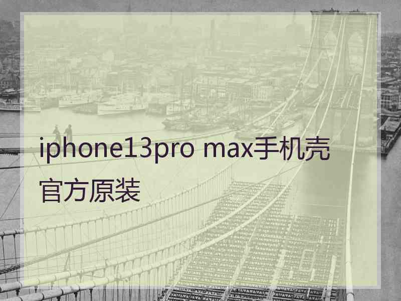 iphone13pro max手机壳官方原装